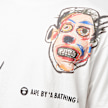 Aape by A Bathing Ape x Jean Michel Basquiat Tee wit 81947 5