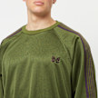 Needles Track Crew Neck Shirt - Poly Smooth groen 82634 5
