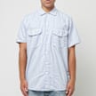 Beams Plus Work Short Sleeve Stripe COOLMAX® blau 82851 2