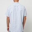 Beams Plus&nbsp; Work Short Sleeve Stripe COOLMAX® bleu 82851 4