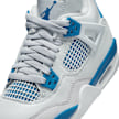 Jordan Air Jordan 4 Retro "Military Blue" (GS) grau 83337 7