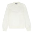 Sunnei&nbsp; Fine Japnese Rib Knit Longsleeve blanc 83614 1
