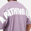 A Bathing Ape Spray Ape Head Garmint Dyed Tee M purple 83779 5