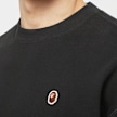 A Bathing Ape Head One Point Crewneck schwarz 83797 5