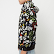 A Bathing Ape Hand Draw Pattern Shark Zip Hoodie M schwarz 83805 3