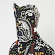 A Bathing Ape Hand Draw Pattern Shark Zip Hoodie M schwarz 83805 7