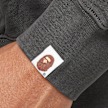 A Bathing Ape Spray Ape Head Garmint Dyed Crewneck M schwarz 83806 6