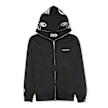 A Bathing Ape Ink Camo Shark Zip Hoodie noir 83813 1