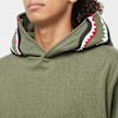A Bathing Ape Shark Pullover Hoodie green 83822 5