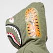 A Bathing Ape Shark Pullover Hoodie grün 83822 8