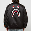 A Bathing Ape Shark MA-1 black 83823 4