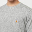 Carhartt WIP Shortsleeve Pocket T-Shirt grijs 83913 5
