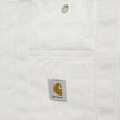 Carhartt WIP Canvas Tote "Dearborn" white 83931 4