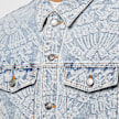 Daily Paper Settle Macrame Denim Jacket blauw 83956 5