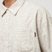 Daily Paper Zuri Macrame Jacquard Shortsleeve Shirt beige 83988 5