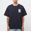 Norse Projects Simon Loose Organic Heavy Jersey Large N T-Shirt blauw 84015 2