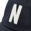 Norse Projects Felt N Twill Sports Cap bleu 84058 5
