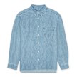A.P.C. Math Shirt blau 84089 1