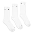 Nike x Stüssy NRG Everyday Plus Cushioned Crew Socks (3 Pack) white 84233 2