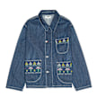 YMC Labour Chore Jacket blue 84316 1