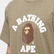 A Bathing Ape College Tee brown 86730 5