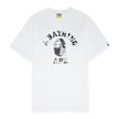 A Bathing Ape Liquid Camo College T-Shirt white 84723 1