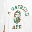 A Bathing Ape Liquid Camo College T-Shirt weiß 90642 5