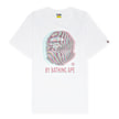 A Bathing Ape Glitch Art By Bathing Tee M white 89955 1