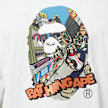 A Bathing Ape Comic Art Ape Head T-Shirt white 84737 5