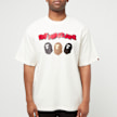 A Bathing Ape Triple Ape Head Tee beige 90254 2
