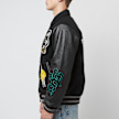 A Bathing Ape Varsity Jacket black 86740 3