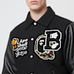 A Bathing Ape Varsity Jacket black 86740 6