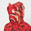 A Bathing Ape Color Camo Double Shark Full Zip Hoodie red 86742 7