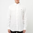 Polo Ralph Lauren Long Sleeve Sport Shirt (Linen) white 88063 2