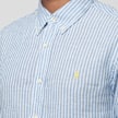 Polo Ralph Lauren Long Sleeve-Sport Shirt (Linen) blau 84762 5