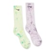 Nike Tie Dye Dri-Fit Everyday Plus Socks (2 Pack) multicolore 90262 2