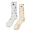 Nike Tie Dye Dri-Fit Everyday Plus Socks (2 Pack) multi-colour 84844 1