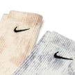 Nike Tie Dye Dri-Fit Everyday Plus Socks (2 Pack) multi-colour 84844 3