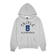 Pleasures x N.E.R.D. Applique Zip Up Hoodie grau 84881 1