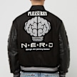 Pleasures x N.E.R.D. Varsity Jacket schwarz 86822 4