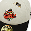 New Era MLB Pin 59Fifty® LP Baltimore Orioles beige 88978 5