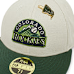 New Era MLB Pin 59Fifty® LP Colorado Rockies beige 84906 5