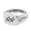 TwoJeys&nbsp; Superstar Signed Ring argent 88581 3