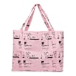 Sky High Farm Insulation Print Tote Bag Woven Pink 90506 1