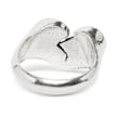 TwoJeys Broken Heart Ring argent 85940 3