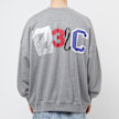 032c Multi-Media Bubble Crewneck grau 86083 4