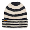 New Era Stripe Knit Beanie bleu 90996 1