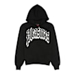 Pleasures Twitch Hoodie black 89618 1