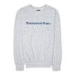 thisisneverthat T-Logo LT Crewneck grey 85128 1