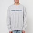 thisisneverthat T-Logo LT Crewneck grey 85128 2